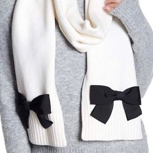 Kate Spade Cream Knit Scarf | NWT